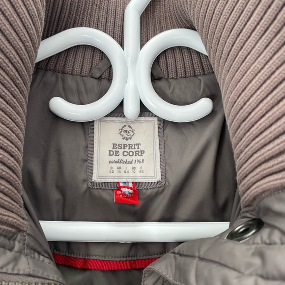 Esprit Mid Thigh Puffer Coat - Picture 3 of 16